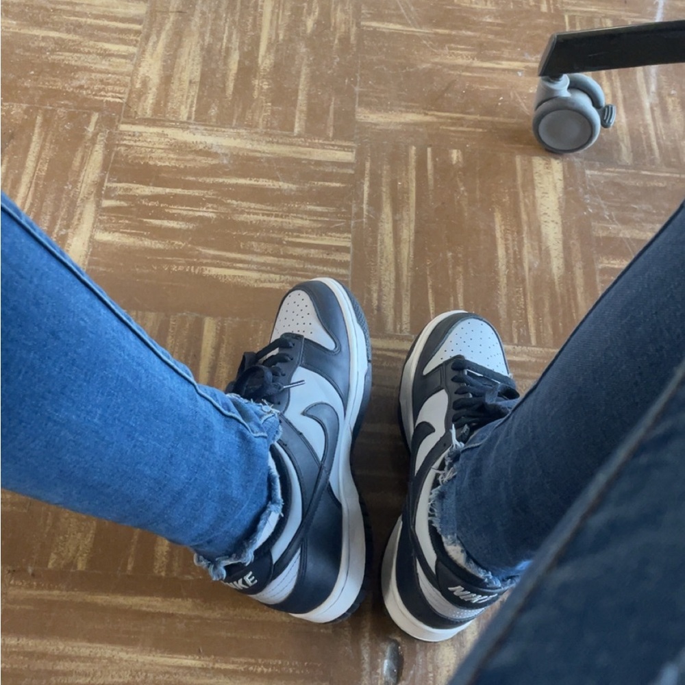 Nike Black and Gray Athletic Shoes